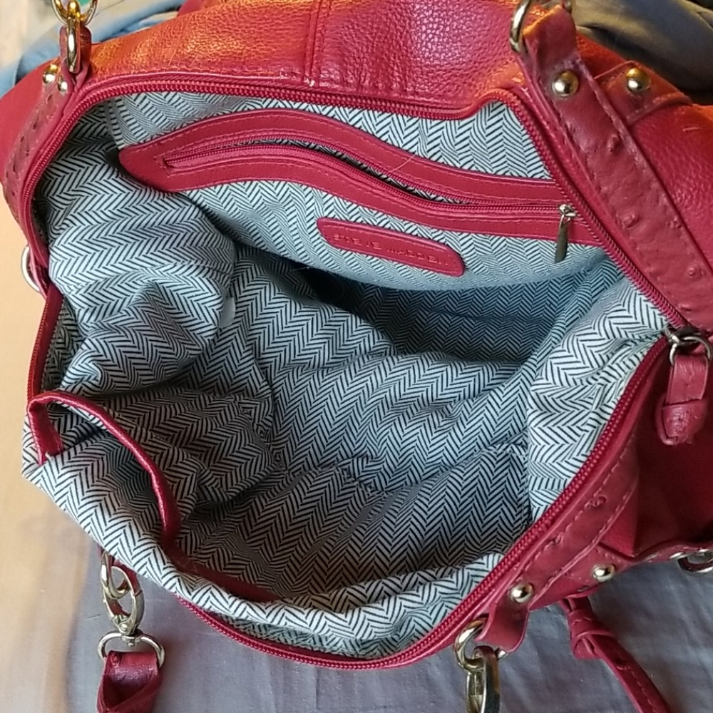 Steve Madden red purse - Picture 3 of 3